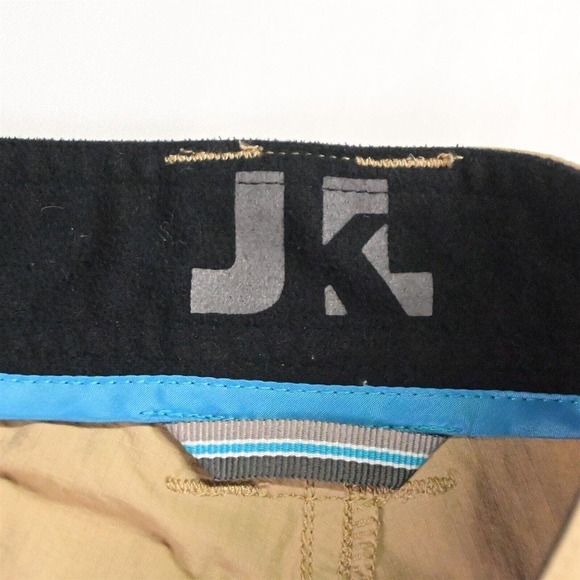 Just Keep Living 36 x‎ 11" Khaki Tech Stretch Performance Outdoor Cargo Shorts - Picture 3 of 7